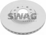 SWAG 30 92 4384 тормозной диск на AUDI TT (8J3)
