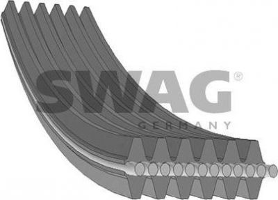 SWAG 30 93 4461 поликлиновой ремень на VW GOLF IV (1J1)