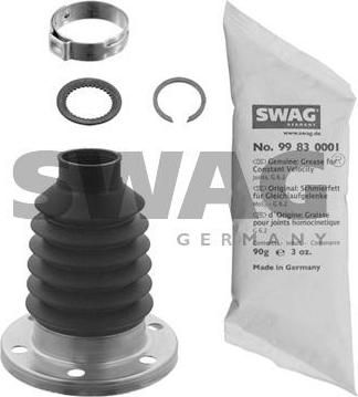SWAG 30 93 7116 комплект пылника, приводной вал на VW GOLF IV (1J1)