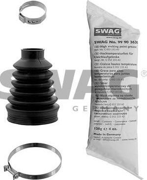 SWAG 30 93 8349 Комплект пыльника, приводной вал