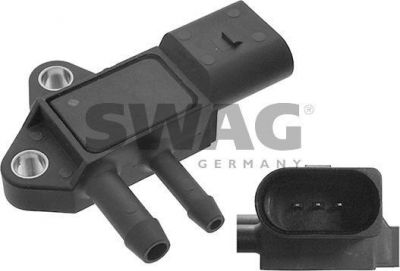 SWAG 30 94 4748 датчик, давление выхлопных газов на VW TOUAREG (7LA, 7L6, 7L7)