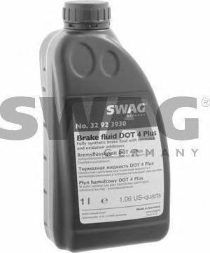 SWAG 32 92 3930 тормозная жидкость на TOYOTA IST (NCP6_)