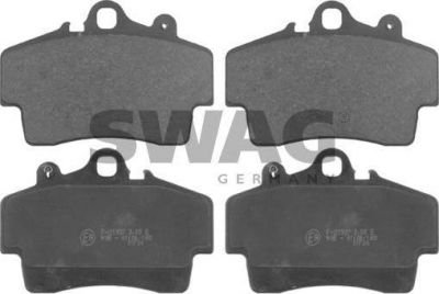 SWAG 38 91 6759 комплект тормозных колодок, дисковый тормоз на PORSCHE BOXSTER (987)