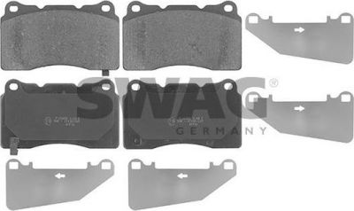 SWAG 40 11 6151 комплект тормозных колодок, дисковый тормоз на SAAB 9-5 (YS3G)