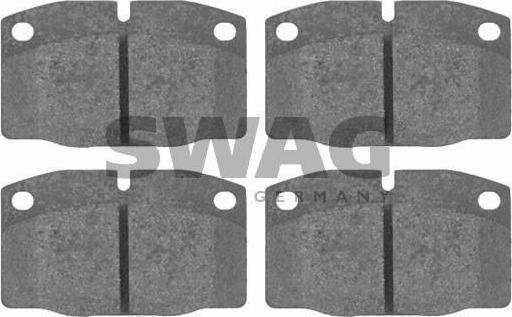 SWAG 40 91 6203 комплект тормозных колодок, дисковый тормоз на OPEL OMEGA A (16_, 17_, 19_)