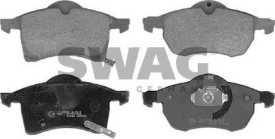 SWAG 40 91 6232 комплект тормозных колодок, дисковый тормоз на OPEL ASTRA G универсал (F35_)