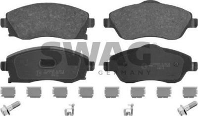 SWAG 40 91 6748 комплект тормозных колодок, дисковый тормоз на OPEL CORSA C фургон (F08, W5L)