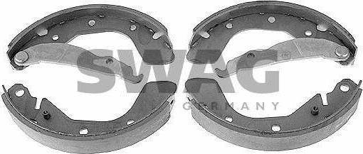 SWAG 40 91 7456 комплект тормозных колодок на OPEL ASTRA F Наклонная задняя часть (53_, 54_, 58_, 59_)