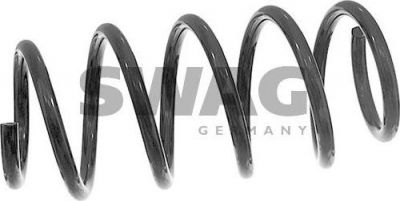 SWAG 40 94 6812 пружина ходовой части на OPEL MERIVA
