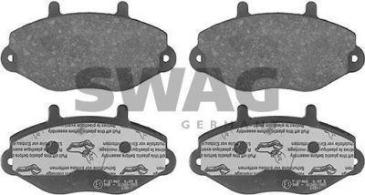SWAG 50 91 6036 комплект тормозных колодок, дисковый тормоз на FORD TRANSIT c бортовой платформой/ходовая часть (E_ _)