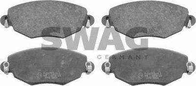 SWAG 50 91 6402 комплект тормозных колодок, дисковый тормоз на FORD MONDEO III седан (B4Y)