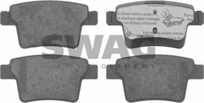 SWAG 50 91 6571 комплект тормозных колодок, дисковый тормоз на FORD MONDEO III седан (B4Y)