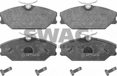 SWAG 60 91 6429 комплект тормозных колодок, дисковый тормоз на RENAULT SCЙNIC I (JA0/1_)