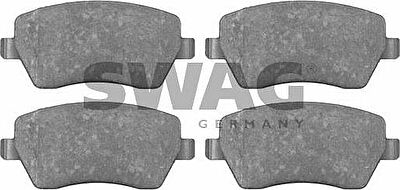 SWAG 60 91 6523 комплект тормозных колодок, дисковый тормоз на DACIA DOKKER