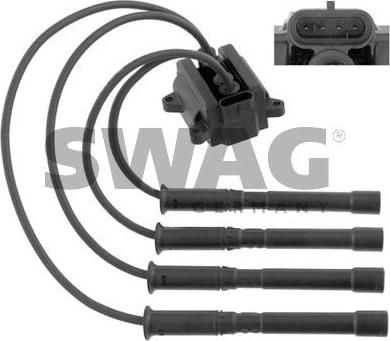 SWAG 60 92 6494 катушка зажигания на RENAULT CLIO II (BB0/1/2_, CB0/1/2_)