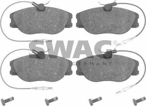SWAG 62 91 6224 комплект тормозных колодок, дисковый тормоз на PEUGEOT EXPERT фургон (222)