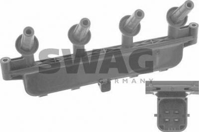 SWAG 62 92 4996 катушка зажигания на PEUGEOT 206 SW (2E/K)