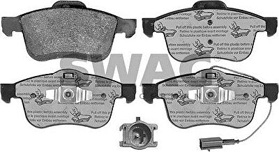 SWAG 70 11 6059 комплект тормозных колодок, дисковый тормоз на FIAT DOBLO фургон/универсал (263)