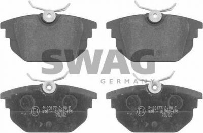 SWAG 70 91 6172 комплект тормозных колодок, дисковый тормоз на ALFA ROMEO 146 (930)