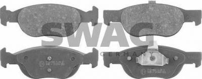 SWAG 70 91 6372 комплект тормозных колодок, дисковый тормоз на FIAT PUNTO (188)