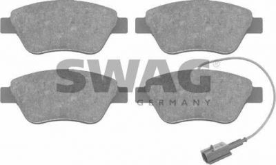SWAG 70 91 6555 комплект тормозных колодок, дисковый тормоз на FIAT PANDA (169)