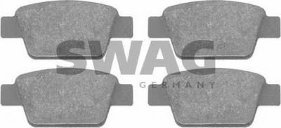 SWAG 70 91 6556 комплект тормозных колодок, дисковый тормоз на FIAT BRAVO II (198)