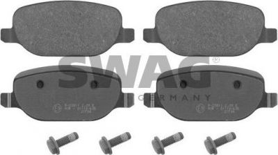SWAG 74 91 6851 комплект тормозных колодок, дисковый тормоз на ALFA ROMEO SPIDER (939_, 939)