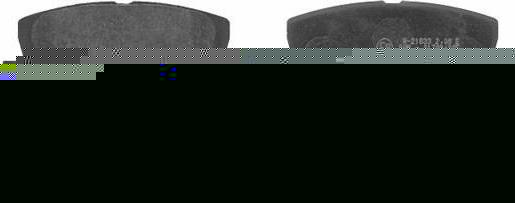 SWAG 81 91 6580 комплект тормозных колодок, дисковый тормоз на TOYOTA COROLLA Liftback (_E8_)