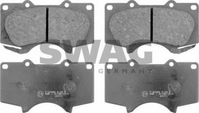 SWAG 81 91 6726 комплект тормозных колодок, дисковый тормоз на TOYOTA LAND CRUISER PRADO (KDJ15_, GRJ15_)