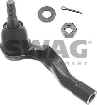 SWAG 82 94 2710 наконечник поперечной рулевой тяги на NISSAN 350 Z (Z33)