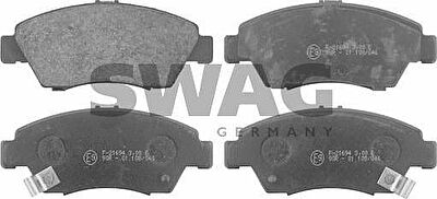 SWAG 85 91 6305 комплект тормозных колодок, дисковый тормоз на HONDA CIVIC VI купе (EJ, EM1)