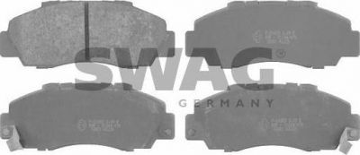 SWAG 85 91 6551 комплект тормозных колодок, дисковый тормоз на HONDA INTEGRA купе (DC2, DC4)