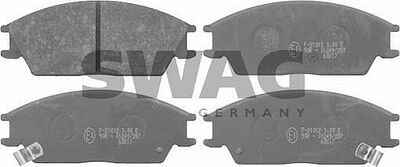 SWAG 90 91 6542 комплект тормозных колодок, дисковый тормоз на HYUNDAI ACCENT I (X-3)