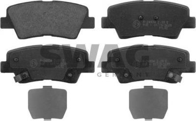 SWAG 90 91 6799 комплект тормозных колодок, дисковый тормоз на HYUNDAI TUCSON (JM)