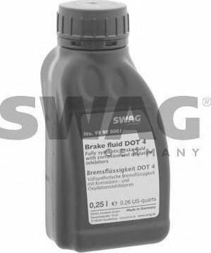 SWAG 99 90 0001 тормозная жидкость на TOYOTA IST (NCP6_)