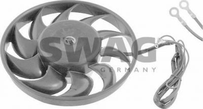 SWAG 99 90 6998 вентилятор, охлаждение двигателя на AUDI 80 Avant (8C, B4)