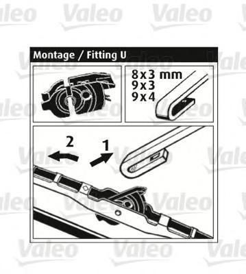 SWF 116 121 Щетка стеклоочистителя L=R AD 80/100 VW MB OP CorA/B/AstF задняя MB W463 (400MM)