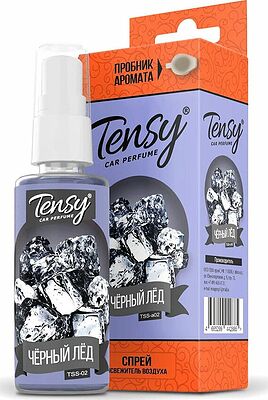Tensy TSS-02 Ароматизатор-спрей «Чёрный лёд», 50 мл