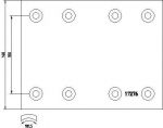 Textar 1727602 комплект тормозных башмаков, барабанные тормоза на MERCEDES-BENZ T2/L