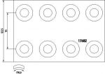Textar 1768204 комплект тормозных башмаков, барабанные тормоза на MERCEDES-BENZ NG
