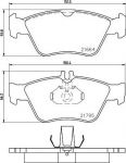 Textar 2166481 комплект тормозных колодок, дисковый тормоз на MERCEDES-BENZ C-CLASS универсал (S202)
