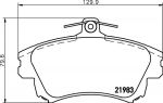 TEXTAR Колодки передние MITSUBISHI CARISMA /VOLVO S40/V40 (MR527656, 2198302)