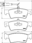 TEXTAR Тоpмозные колодки Disc brake pads passen (2436801)