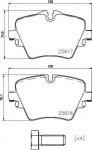 Textar 2561701 комплект тормозных колодок, дисковый тормоз на X1 (F48)