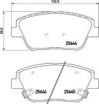 Textar 2564401 комплект тормозных колодок, дисковый тормоз на KIA OPTIMA