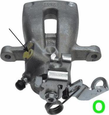 Textar 38130800 тормозной суппорт на OPEL ZAFIRA B Van