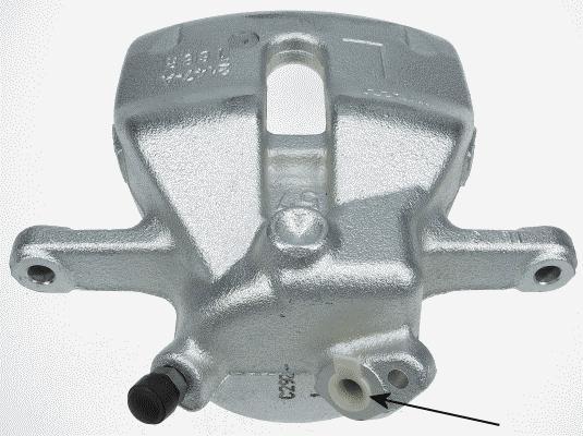 Textar 38233600 тормозной суппорт на FIAT SEDICI (FY_)