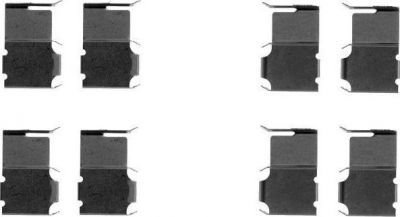 Textar 82047400 комплектующие, колодки дискового тормоза на MAZDA E-SERIE фургон (SR2)