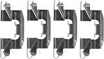 Textar 82507700 комплектующие, колодки дискового тормоза на NISSAN PATHFINDER IV (R52)