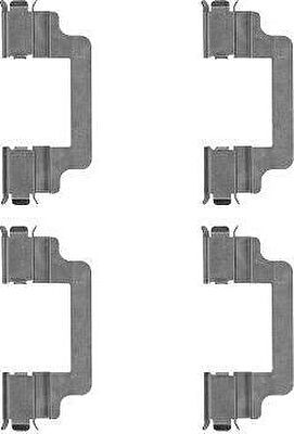 Textar 82513300 комплектующие, колодки дискового тормоза на PEUGEOT 807 (E)